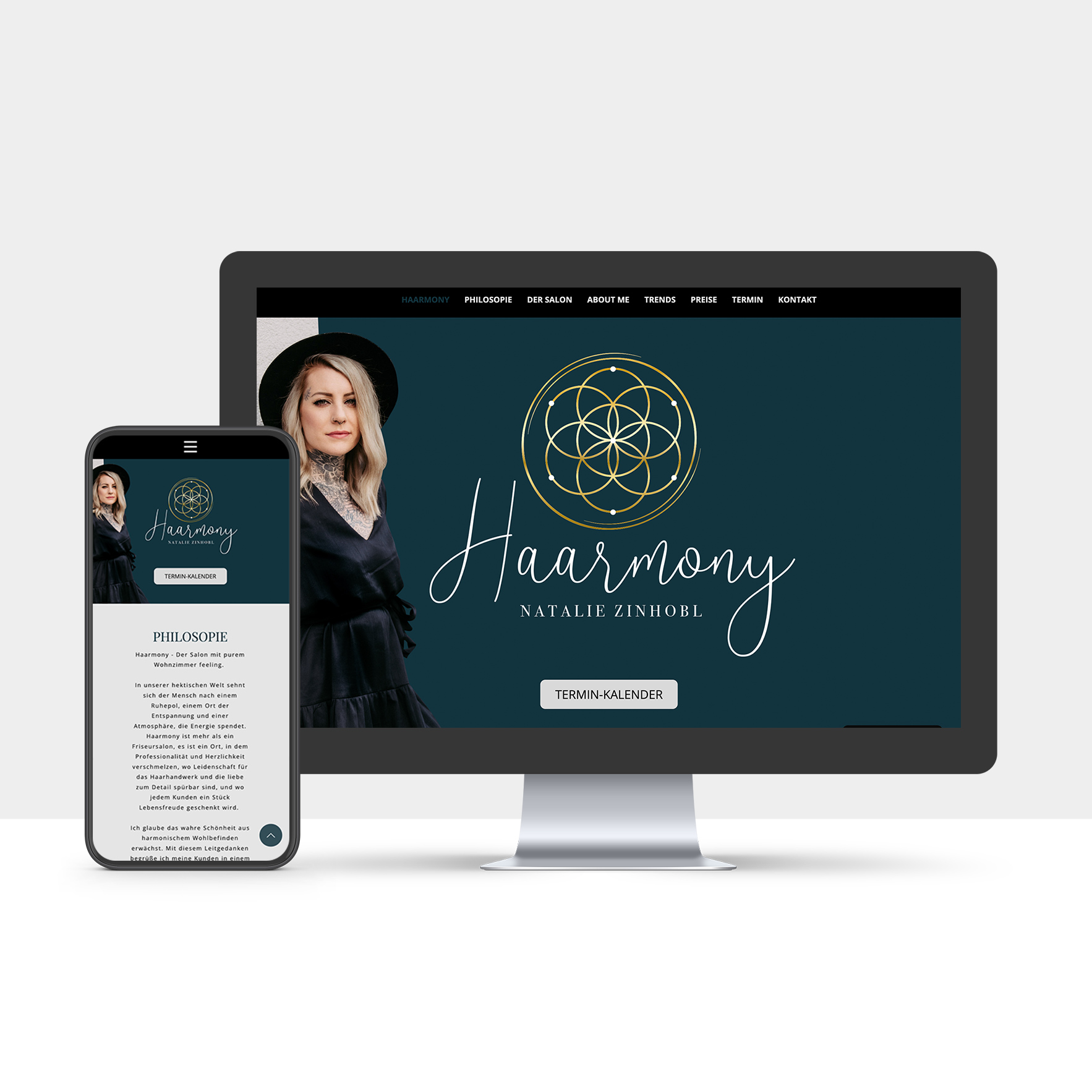 Haarmony - Webdesign